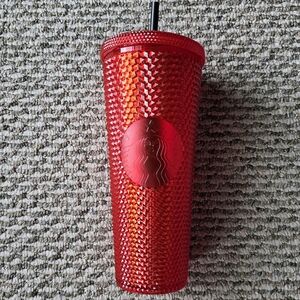 NEW Starbucks Northeastern Universiry Red Studded Tumbler Cup Campus Collection